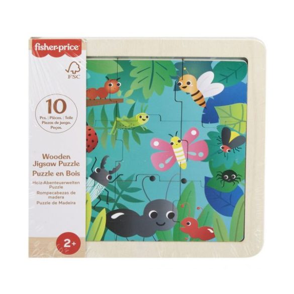 Fisher-Price: Erdei rovarok fa kirakós táblácska