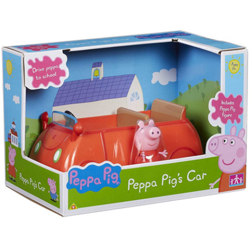 Peppa figura autóval