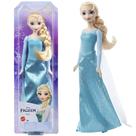 Jégvarázs : Elbüvölő Elza hercegnő divarbaba 30 cm -es -Mattel 