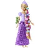 Disney Hercegnők : Aranyhaj hajvarázs hercegnő baba kiegészítökkel -Mattel 