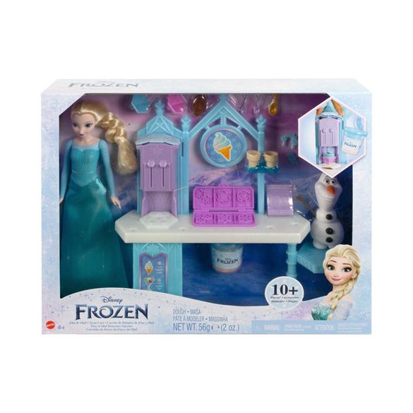 Jégvarázs : Elza és Olaf fagyizója játékszett - Mattel 