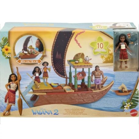 Hercegnők: Vaiana 2 - Mesés vitorlás készlet