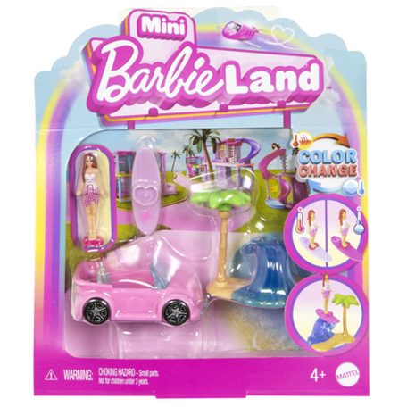 Barbie: Mini BarbieLand jármű - Kabrió