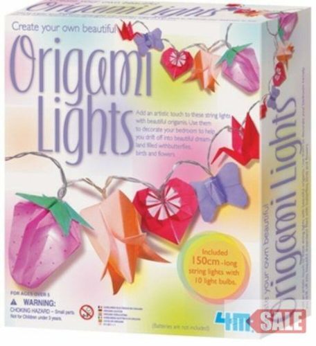 4M- Készíts saját origami lámpafűzért