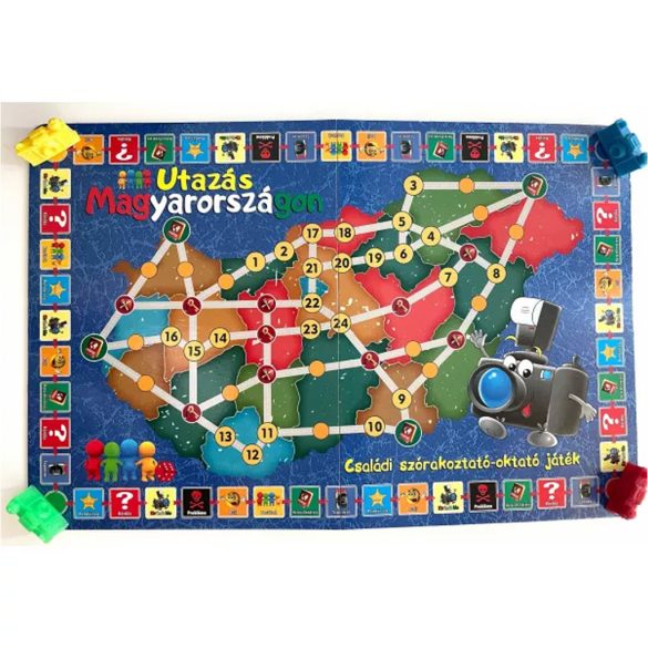 Asmodee Playland: Utazás Magyarországon társasjáték