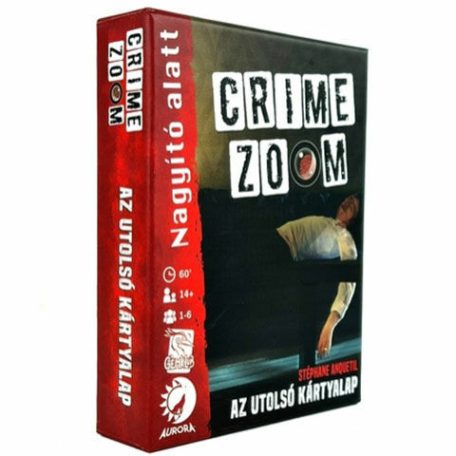 Crime Zoom: Nagyító alatt - Az utolsó kártyalap társasjáték