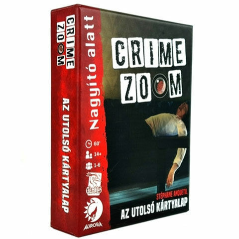 Crime Zoom: Nagyító alatt - Az utolsó kártyalap társasjáték