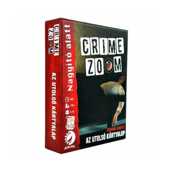 Crime Zoom: Nagyító alatt - Az utolsó kártyalap társasjáték