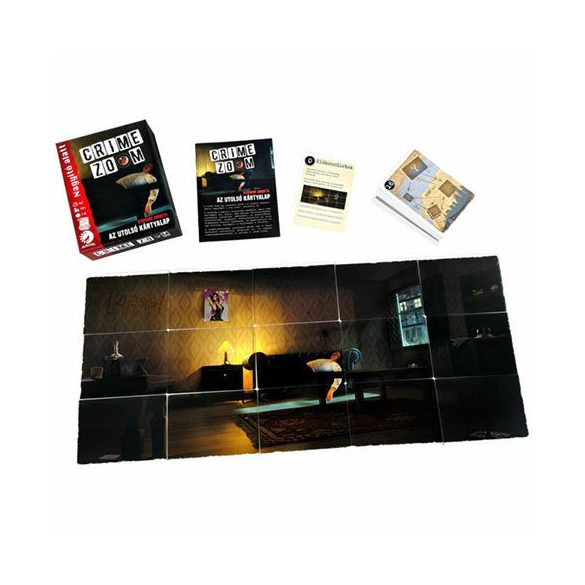 Crime Zoom: Nagyító alatt - Az utolsó kártyalap társasjáték