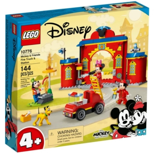 LEGO Disney 10776 - Mickey és barátai tűzoltóság tűzoltóautó
