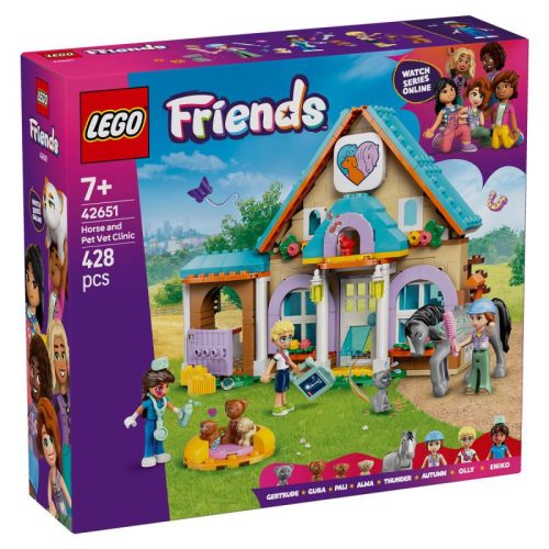 LEGO Friends 42651 - Ló- és állatkórház