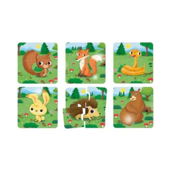Carotina Baby : Erdei állatok puzzle