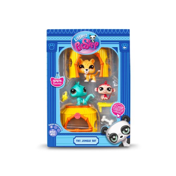 Littlest Pet Shop Dzsungel figura csomag 3db