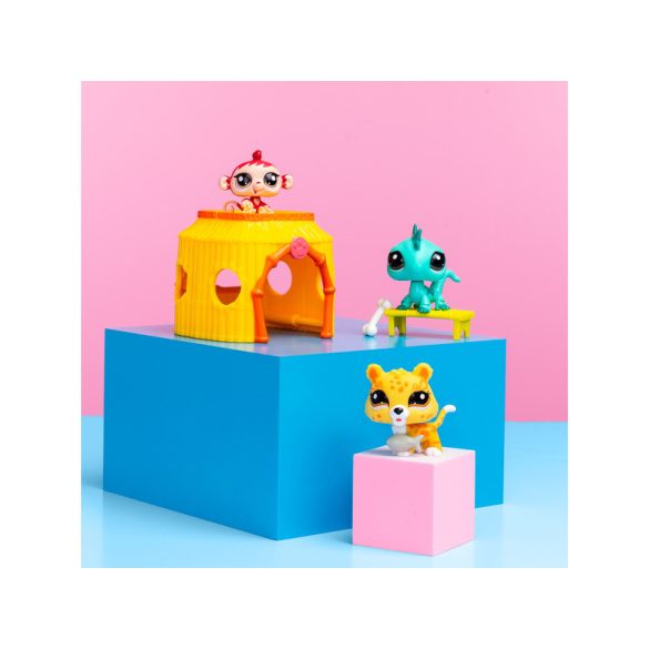 Littlest Pet Shop Dzsungel figura csomag 3db