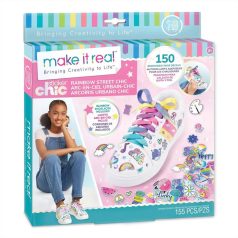   Make it real sticker chic cipődíszítés - szivráványos út divatja