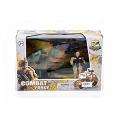 Combat Force 9 Felderítő helikopter akció figurával