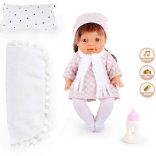 Pisilő baba hanggal és 3 db kiegészítővel