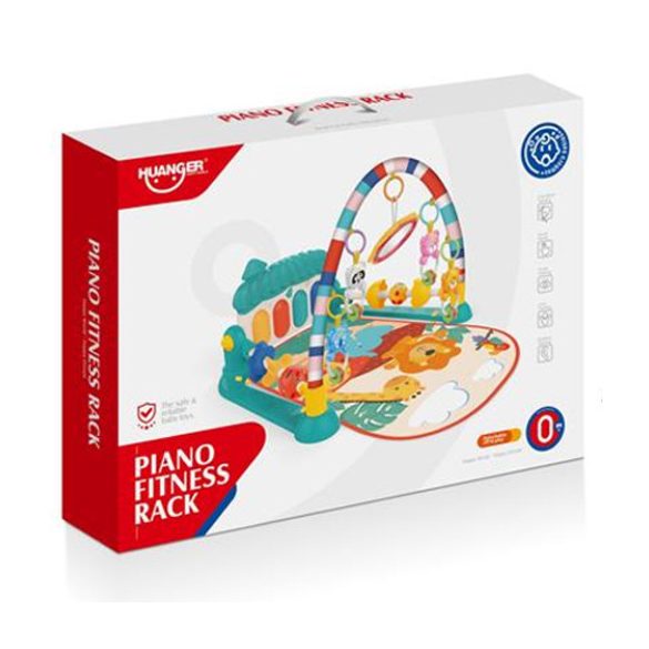 Dzsungel játszószőnyeg beépített zongorával