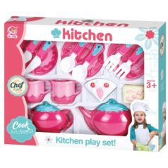   Cook Kitchen: Tea és reggelikészítő játékkonyha kiegészítő szett
