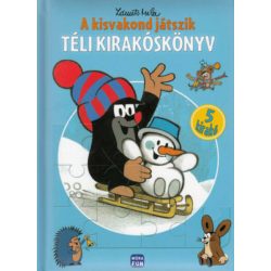 Zdenék Miler: A kisvakond játszik téli kirakóskönyv 2.