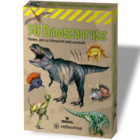 50 dinoszaurusz társasjáték