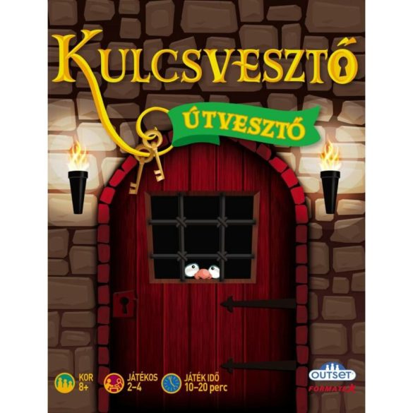 Kulcsvesztő útvesztő társasjáték