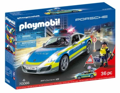 Playmobil 70066 - Porsche 911 Carrera 4S Rendőrség
