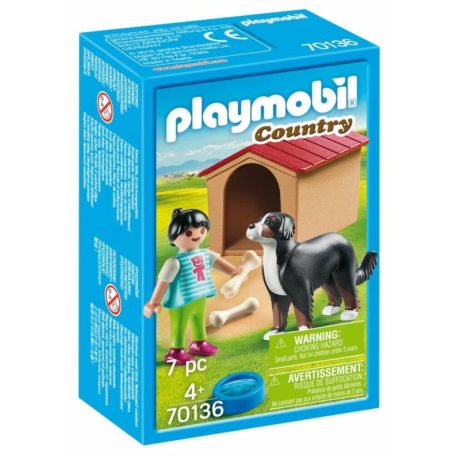 Playmobil 70136 - Házőrző kutyaházzal