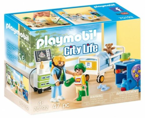 Playmobil 70192 - Gyerek betegszoba