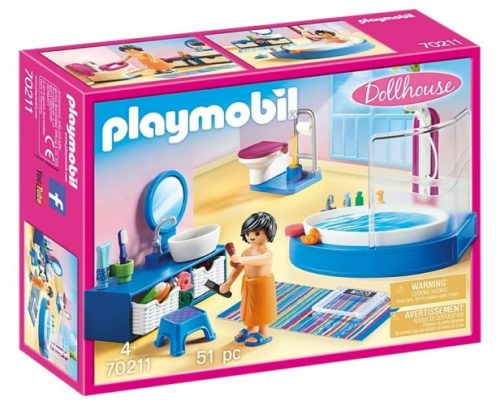 Playmobil 70211 - Fürdőszoba káddal