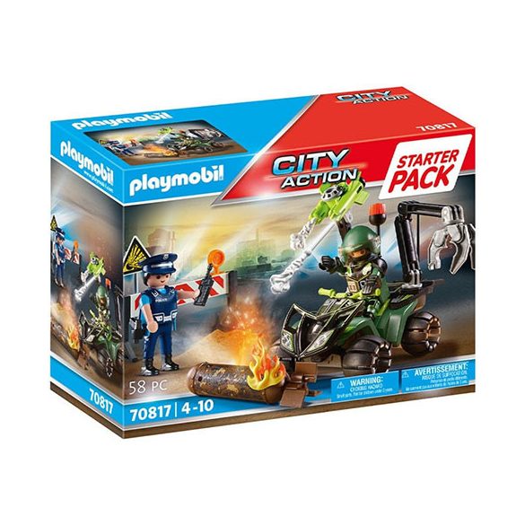 Playmobil 70817 - Rendőrség veszélyes bevetésen