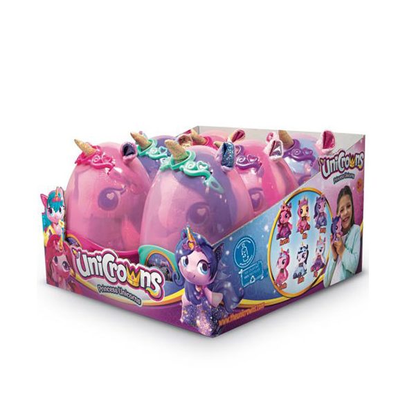 Hercegnő unikornisok kristálytojás többféle