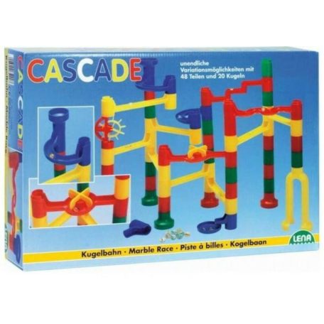 LENA Cascade golyópálya 48 darabos