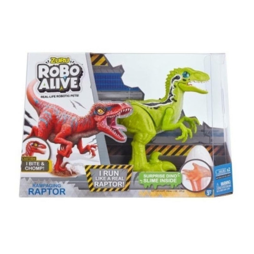 Robo Alive - Raptor, mozgó dinoszaurusz két színben