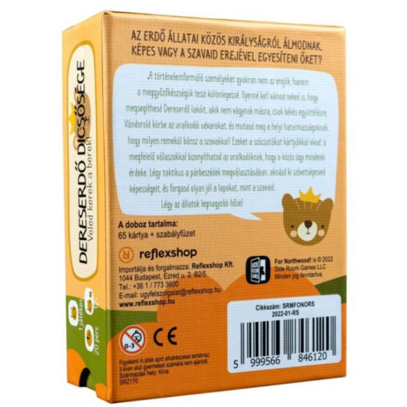 Dereserdő dicsősége társasjáték