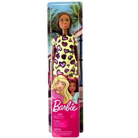 Barbie Chic sárga szívecskés ruhában
