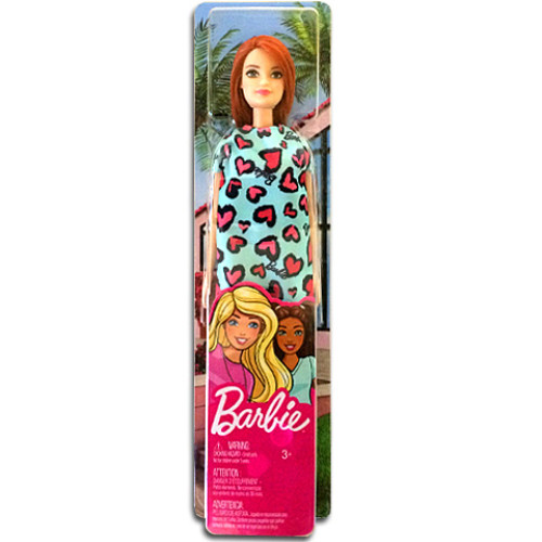 Barbie Chic baba lila szívecskés ruhában