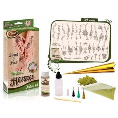 TyToo Instant Henna Szett Kéz és Láb mintákkal