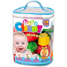 Clemmy Baby építőkocka 48 darabos készlet