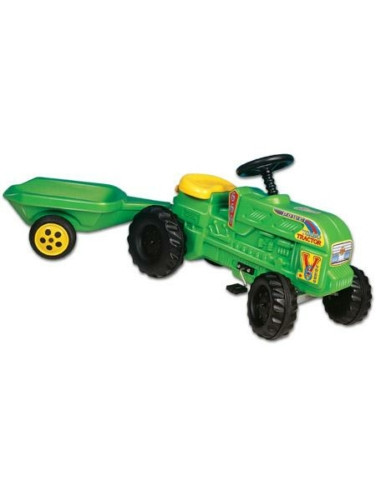 D-Toys Farmer traktor utánfutóval