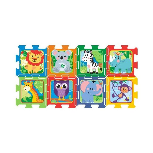 Happy Zoo – Vidám Állatkert szivacs puzzle