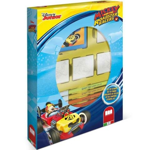 Mickey Roadster Racers nyomdaszett dobozban 4 db-os