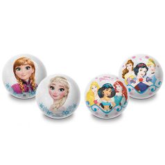  Jégvarázs vagy Disney Hercegnők mintás csillámos gumilabda 10 cm