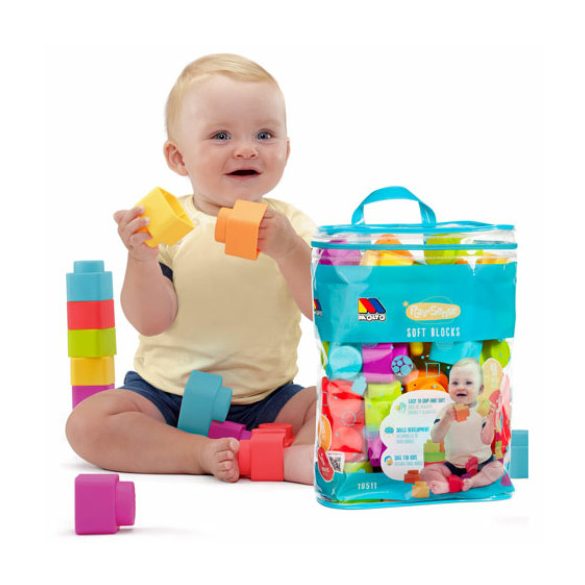 Molto: Blocks 48-os építőkocka szett babáknak