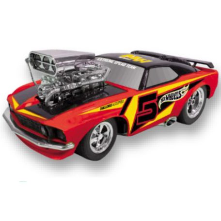 Hot Wheells Turbo Tuning Classic Monster hátrahúzós kisautó 28 cm
