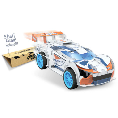 Hot Wheels Mach Speeder összeépíthető, hátrahúzós kisautó 1/32