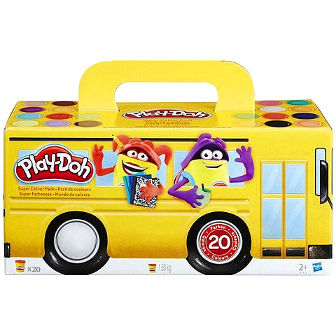 Hasbro Play-Doh: 20 tégelyes színes gyurma készlet