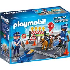 Playmobil 6924 - Rendőrségi útlezárás