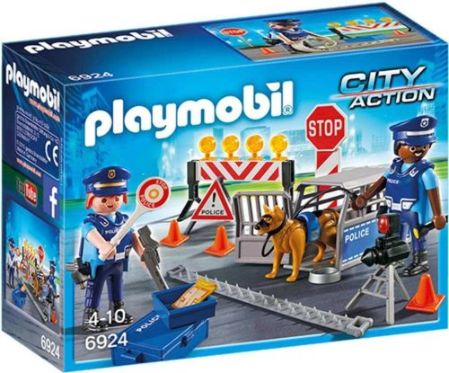 Playmobil 6924 - Rendőrségi útlezárás