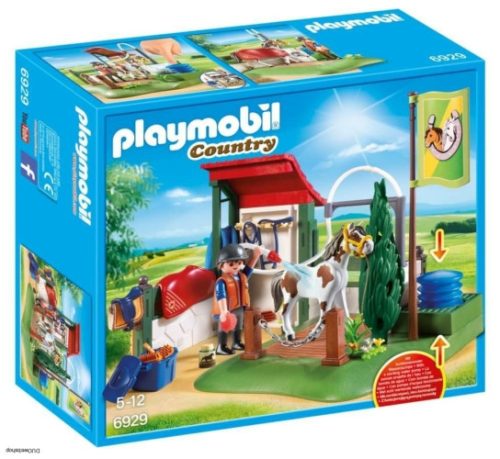 Playmobil 6929 - Csutakoló zuhanyzó lovaknak